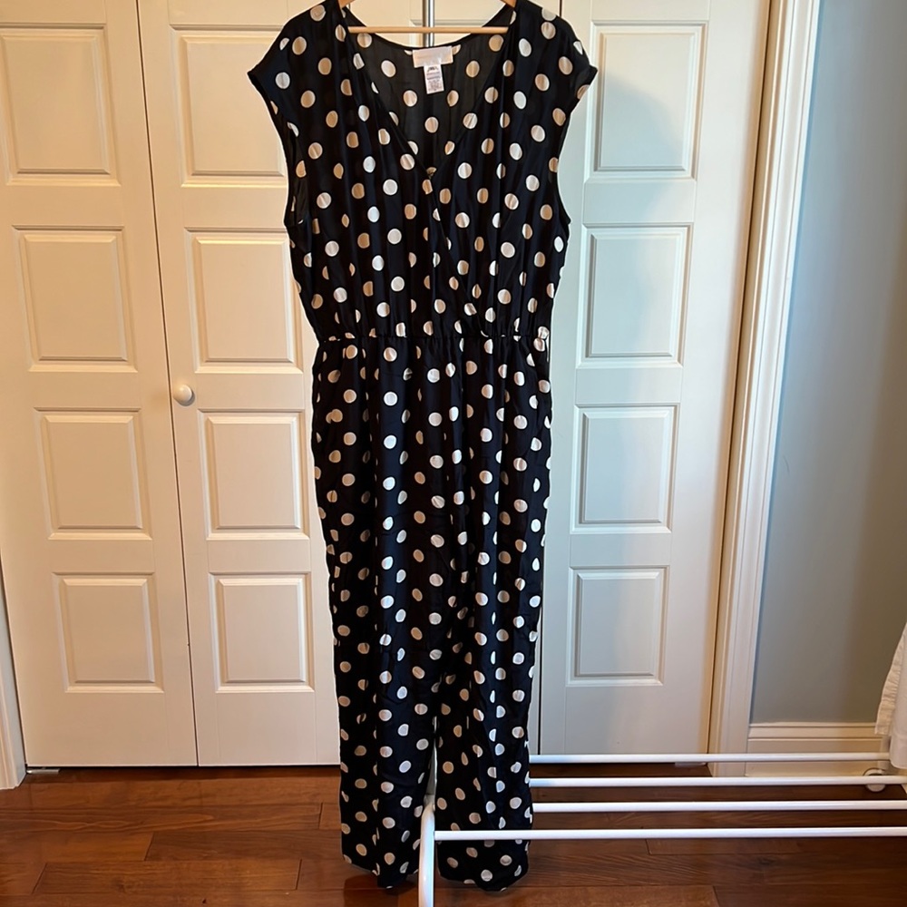 Coreylynncalter polka dot jumpsuit